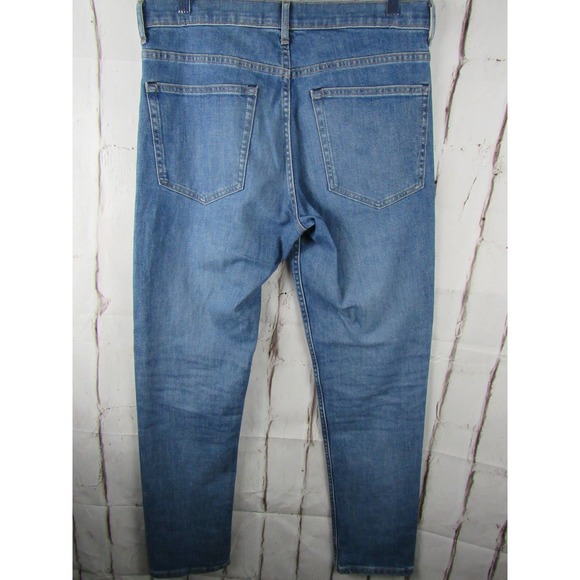 EVERLANE Men Straight Blue Jeans Size 31 X 30 - Picture 2 of 6